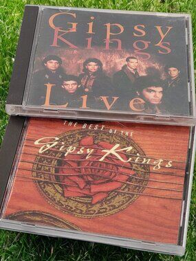 Gipsy Kings 2 CD Bundle Live (1992) Best Of (1995) Volare Bamboleo Greatest Hits